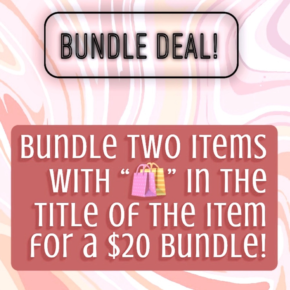 Bundle deal! 🖤🖤